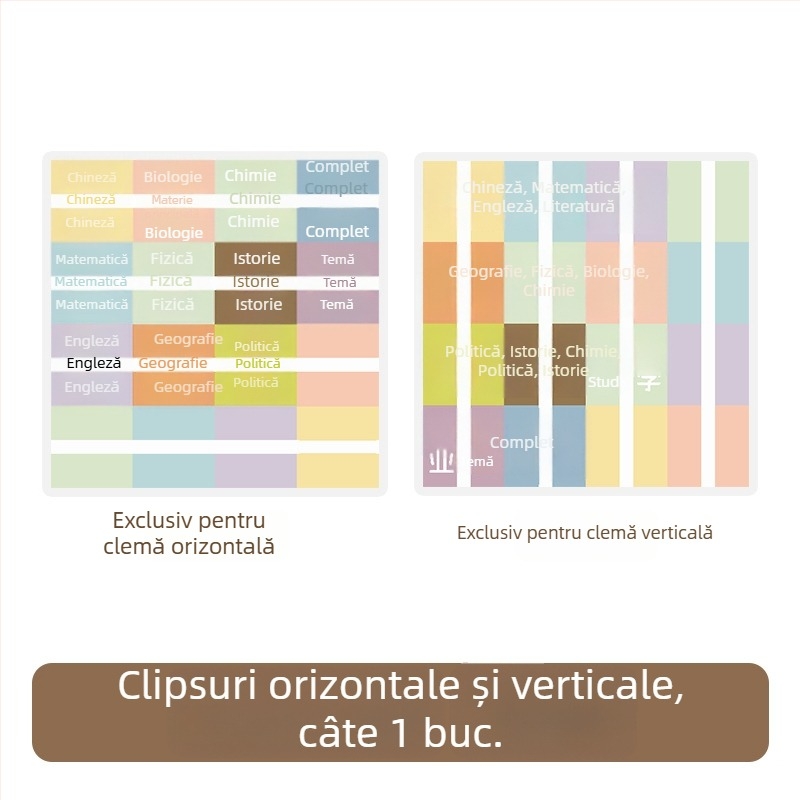 Dosar de plastic A3/A4 cu clemă rotativă și inserții transparente pentru pagini