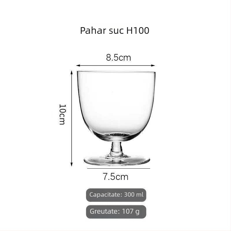 Serie ultra-subțire: pahar de cocktail Commander Cup în stil japonez pentru baruri și hoteluri