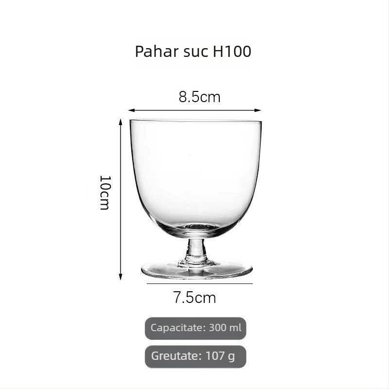 Serie ultra-subțire: pahar de cocktail Commander Cup în stil japonez pentru baruri și hoteluri