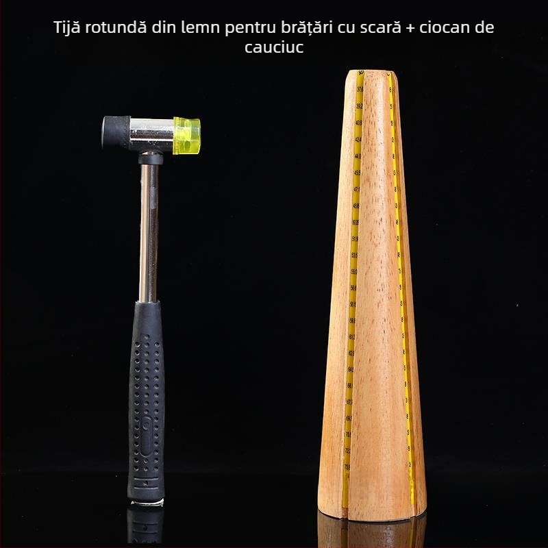 Unealtă de măsurare a dimensiunii brățării pentru circumferința încheieturii, instrument de măsurare a mărimii inelului, probare și corecție a formei circulare