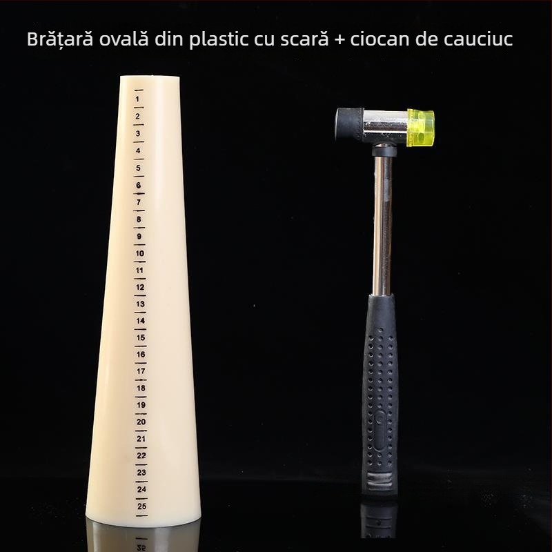 Unealtă de măsurare a dimensiunii brățării pentru circumferința încheieturii, instrument de măsurare a mărimii inelului, probare și corecție a formei circulare