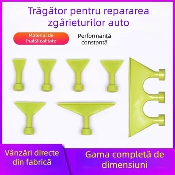 Set de unelte pentru repararea deformărilor din tablă auto, cu trăgătoare, fără zgârieturi
