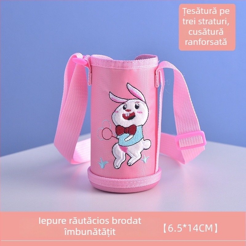 Husă izolată pentru sticla de apă, cu curea, pentru exterior