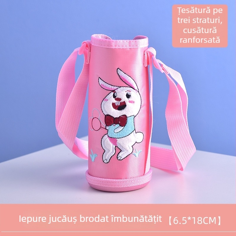 Husă izolată pentru sticla de apă, cu curea, pentru exterior