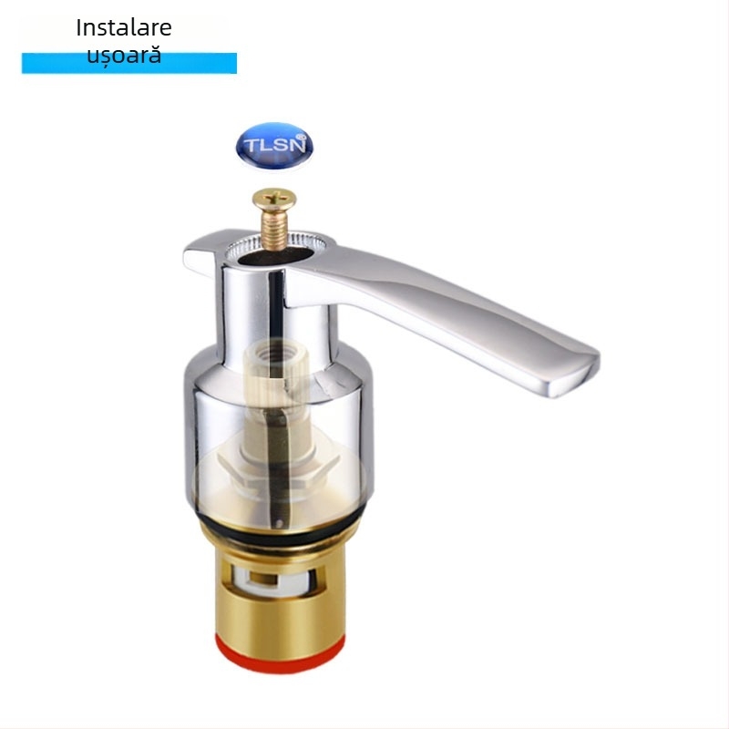 Manetă de robinet – accesorii pentru chiuvetă, supapă unghiulară și deschidere rapidă a robinetului