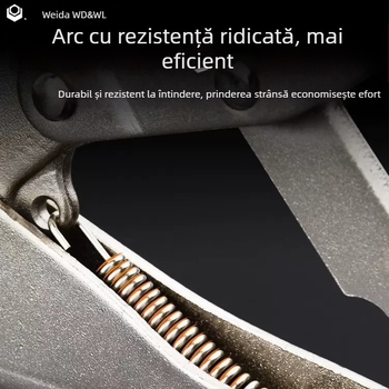 Weida clește industrial greu – clește multifuncțional și clește universal pentru țevi, pentru tâmplărie, sigilare manuală, gură rotundă, 10 inch