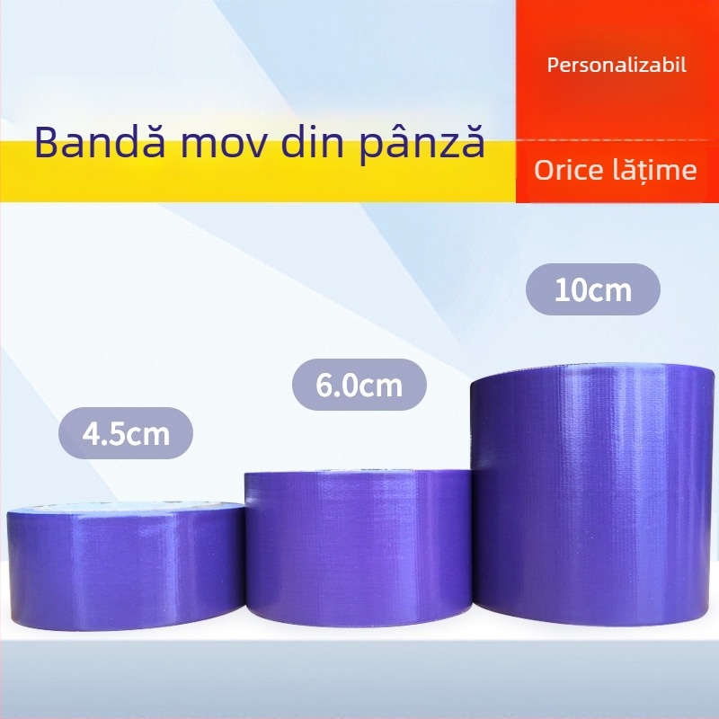 Bandă colorată pentru covoare, o singură față, rezistentă la apă, cu aderență puternică, pentru decor DIY, roșu și negru