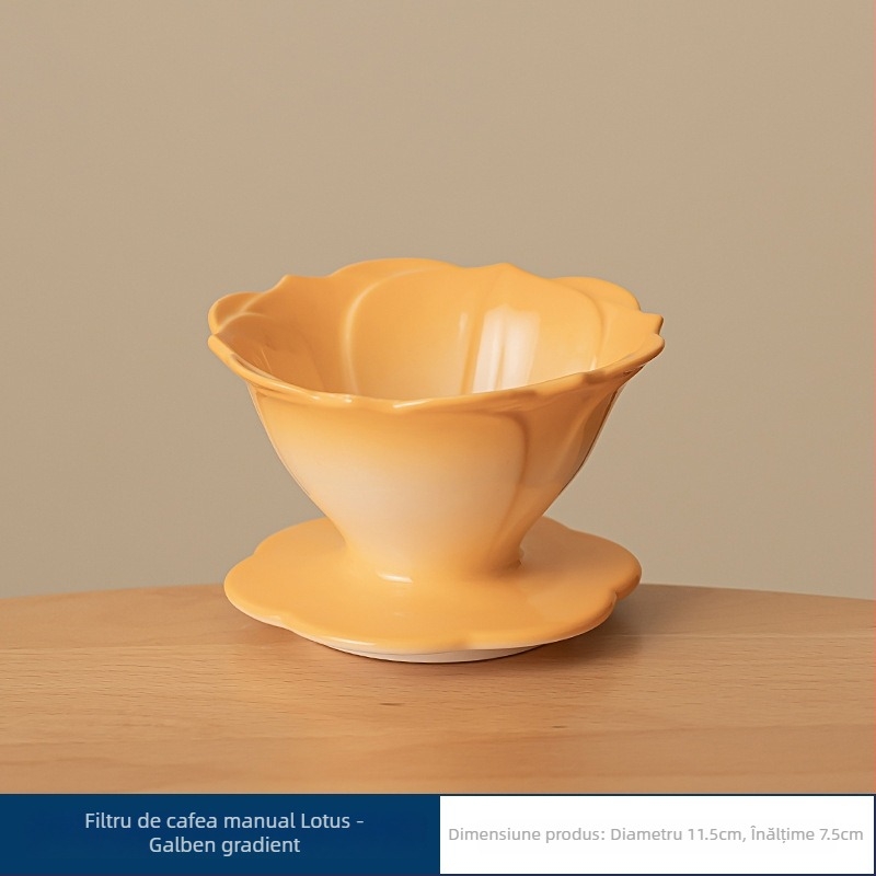 Vas pour-over manual, cu filtru și scară de măsurare, cană pentru cold brew și set de carafe din sticlă