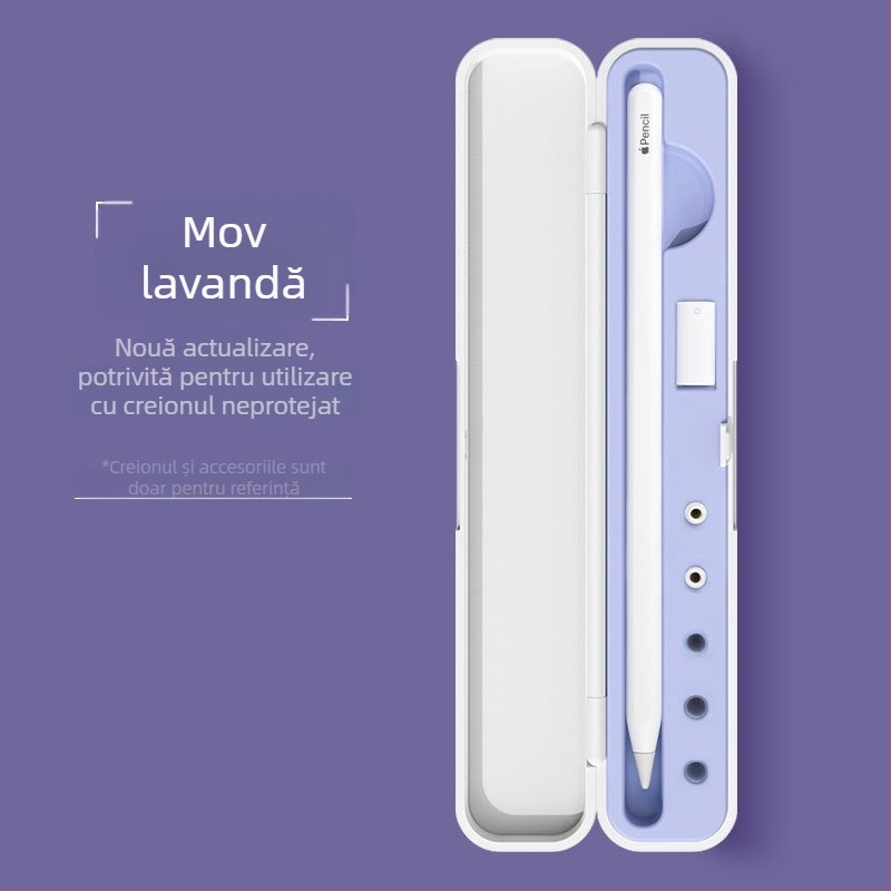 Carcasă pentru stylus capacitiv pentru iPad Apple Pencil, spațiu de depozitare, universal Pro 2 Gen