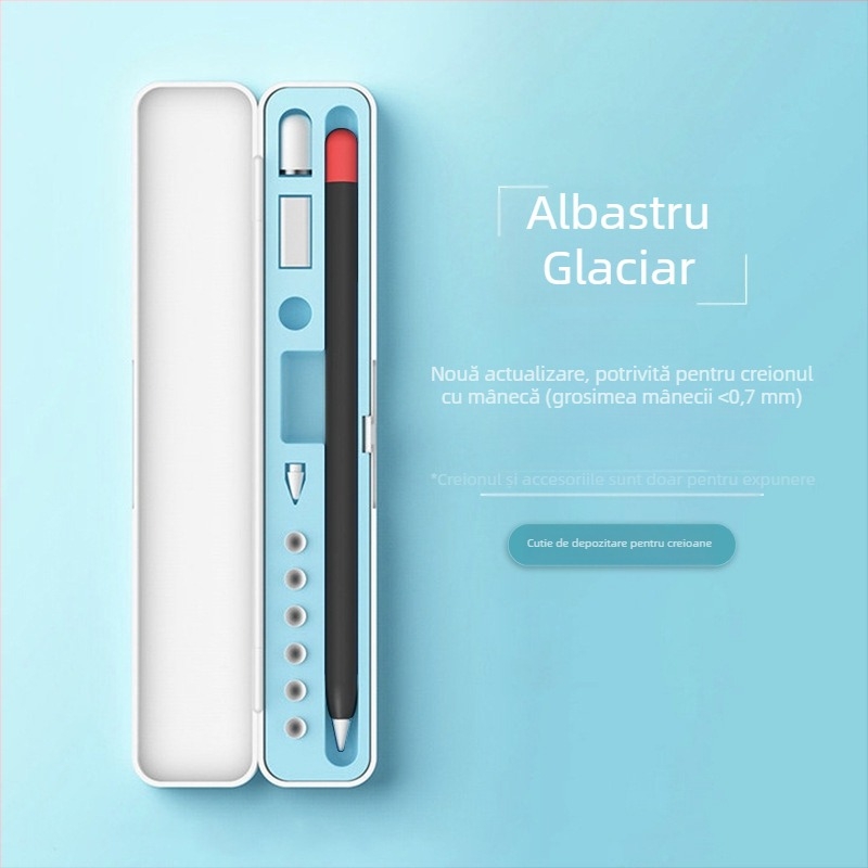 Carcasă pentru stylus capacitiv pentru iPad Apple Pencil, spațiu de depozitare, universal Pro 2 Gen