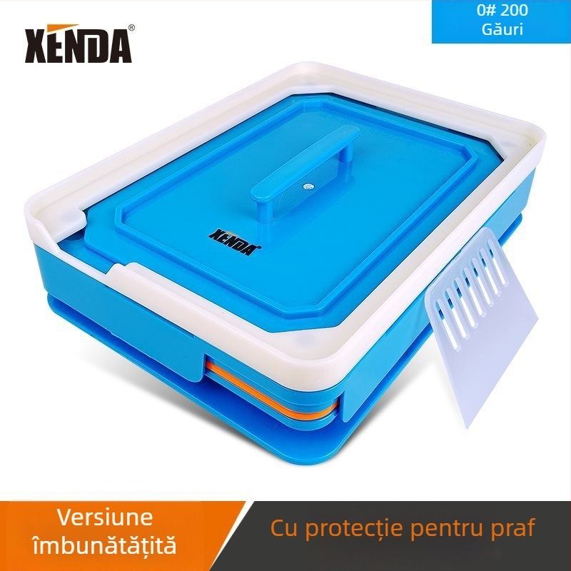 Xenda No. 0 Mașină de umplere capsule cu 100 găuri, placă de umplere – Mașină de umplere pulbere (Profesională)