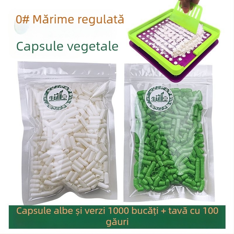 Xenda No. 0 Mașină de umplere capsule cu 100 găuri, placă de umplere – Mașină de umplere pulbere (Profesională)