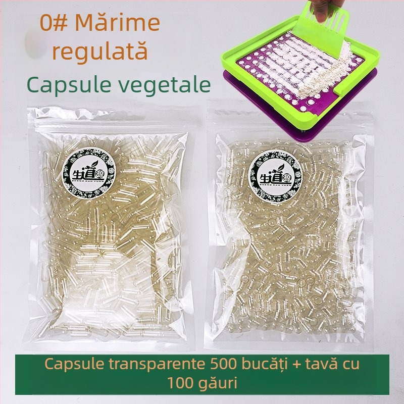 Xenda No. 0 Mașină de umplere capsule cu 100 găuri, placă de umplere – Mașină de umplere pulbere (Profesională)