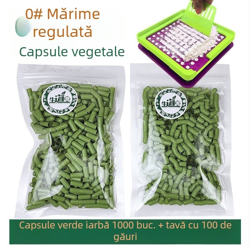 Xenda No. 0 Mașină de umplere capsule cu 100 găuri, placă de umplere – Mașină de umplere pulbere (Profesională)