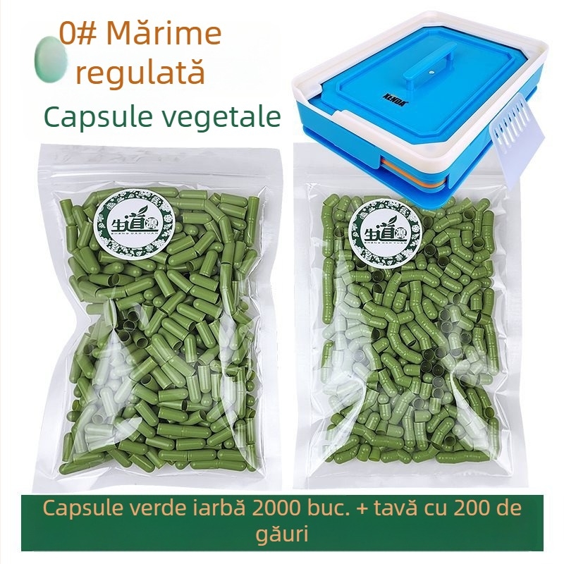 Xenda No. 0 Mașină de umplere capsule cu 100 găuri, placă de umplere – Mașină de umplere pulbere (Profesională)