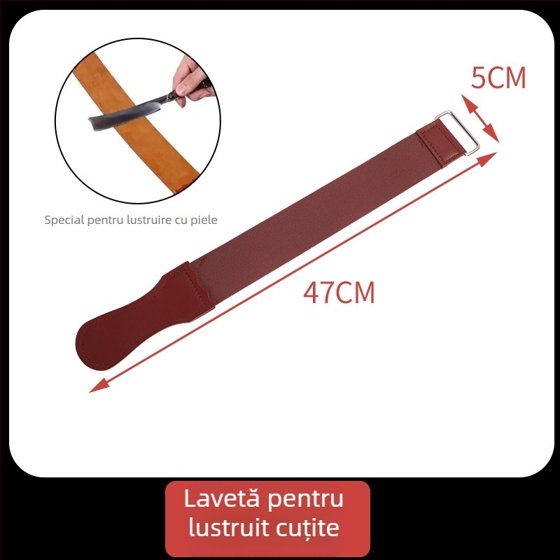 Piatră de ascuțit cu două fețe, din corund alb, pentru bucătărie și uz casnic