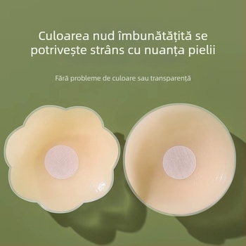 Patchuri din silicon pentru mameloane, invizibile, subțiri, pentru un bust mic, ideale pentru vară, rochie de mireasă și purtare zilnică