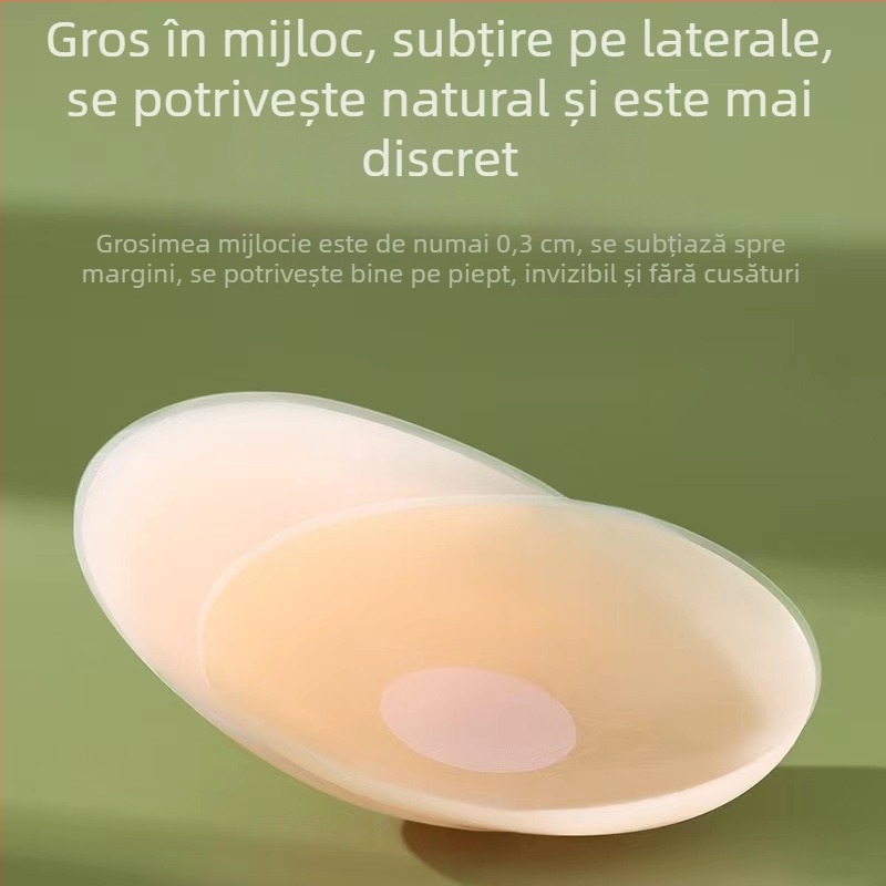 Patchuri din silicon pentru mameloane, invizibile, subțiri, pentru un bust mic, ideale pentru vară, rochie de mireasă și purtare zilnică