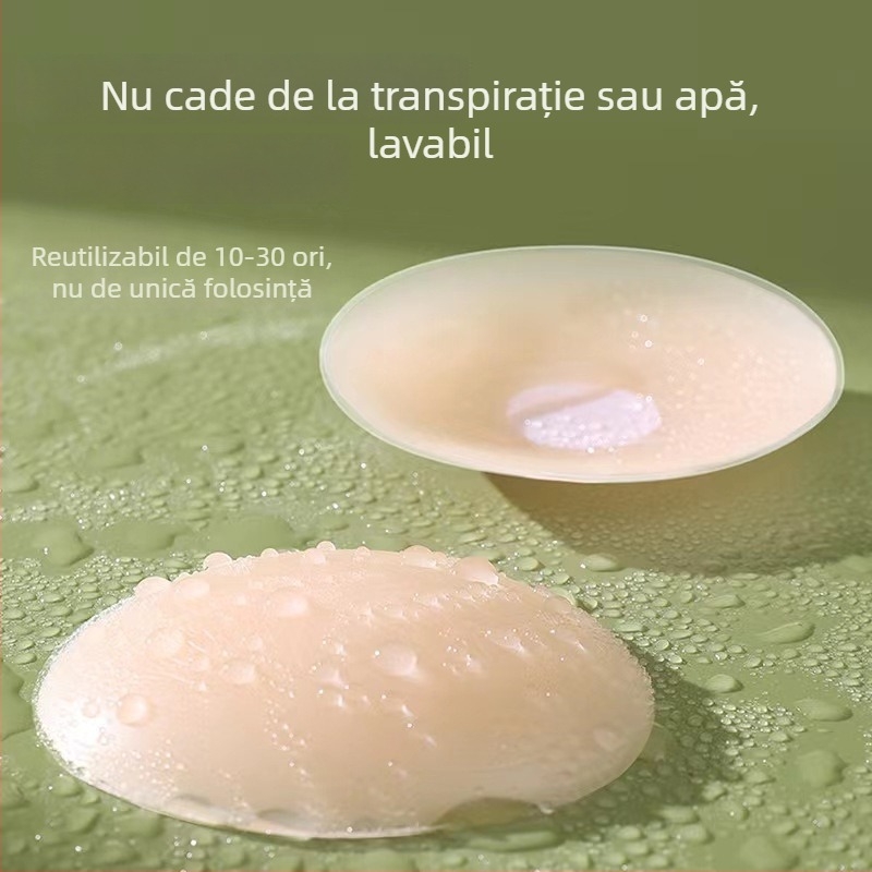 Patchuri din silicon pentru mameloane, invizibile, subțiri, pentru un bust mic, ideale pentru vară, rochie de mireasă și purtare zilnică