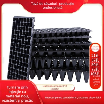 Tavă de răsaduri din plastic pentru legume și flori, cutie de înmulțire