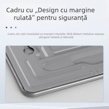 Minhua Semnalizator din oțel inoxidabil, dimensiune medie, compatibil cu tensiuni înalte și joase, iluminare de urgență la incendiu și indicator de evacuare a ieșirii