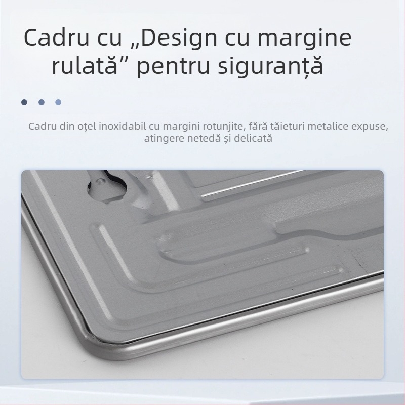 Minhua Semnalizator din oțel inoxidabil, dimensiune medie, compatibil cu tensiuni înalte și joase, iluminare de urgență la incendiu și indicator de evacuare a ieșirii