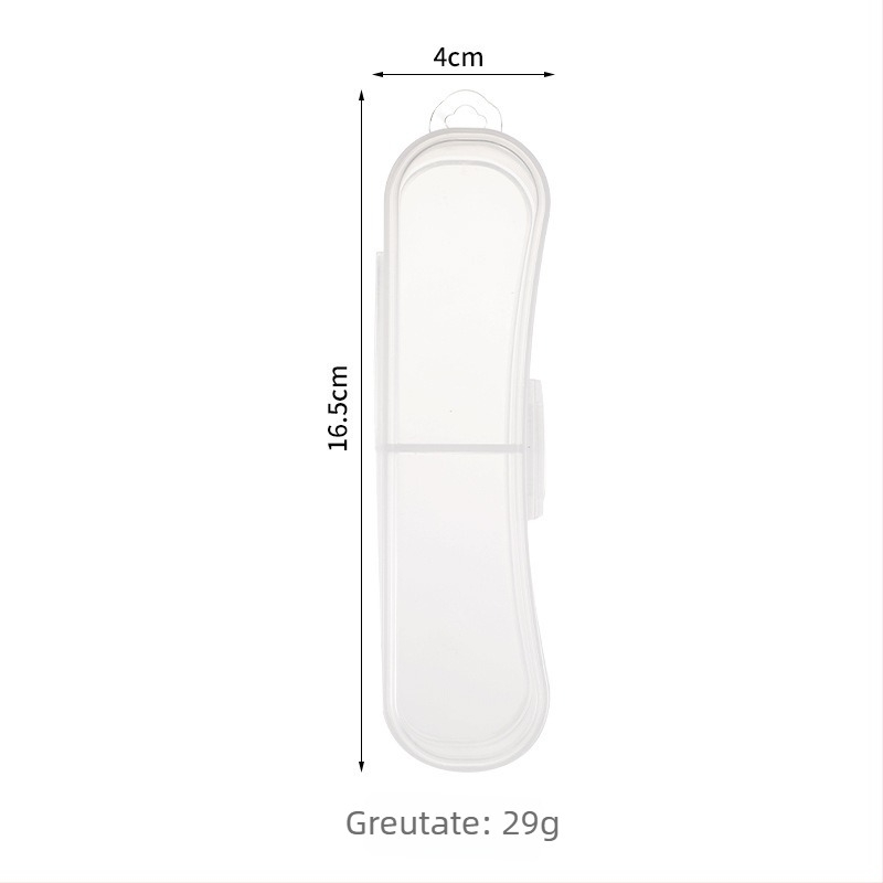 Set de linguri din oțel inoxidabil, formă de lingou, pentru hrănire bebeluți – veselă pentru copii cu design drăguț și cutie