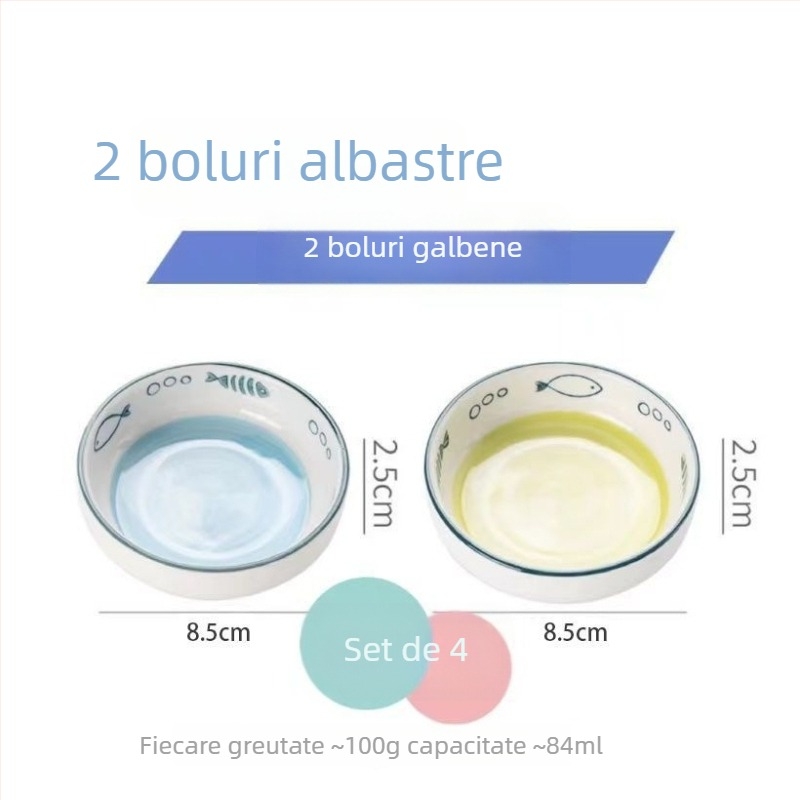 Farfurioară ceramică pictată manual, mic vas de sos în stil japonez pentru sos de soia și oțet
