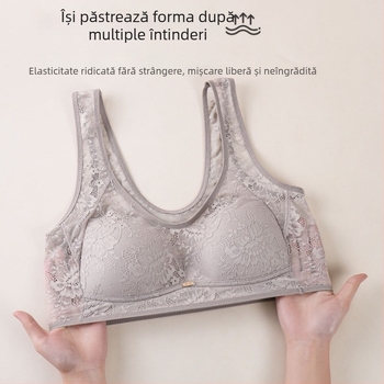 Set roșu de lenjerie pentru anul nașterii, talie înaltă, mărime plus, mătase, set sutien și chiloți