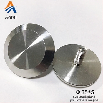 Ao Titanium 304 oțel inoxidabil: șuruburi pentru bandă tactilă, pentru garaje, calmarea traficului și trasee accesibile