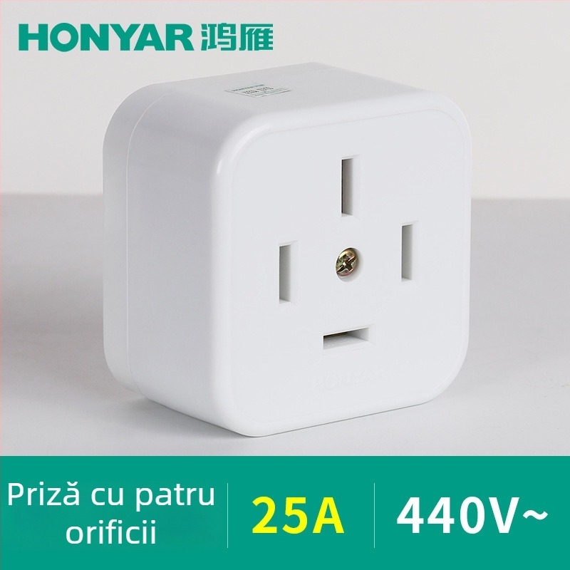 Hongyan mufă T3-10A, T5-25 cu trei prize, priză T4ZM25A40A20A16A, trei faze patru conductoare cinci conductoare, tip 86