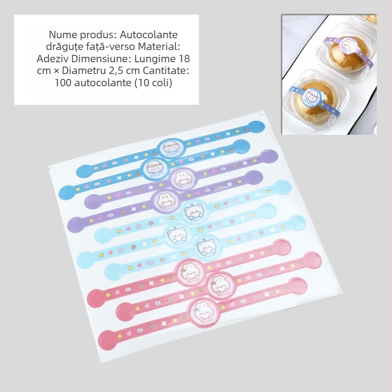 Cutie rotundă, transparentă pentru Mooncake cu crocant de gălbenuș