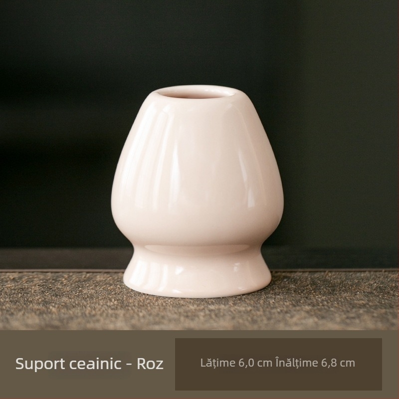 Suport ceramic pentru telul de matcha – suport pentru perie de ceai – accesorii pentru ceremonia japoneză a ceaiului
