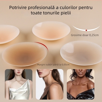 Acoperitoare pentru mameloane din silicon, ultra-subțiri, invizibile, reutilizabile