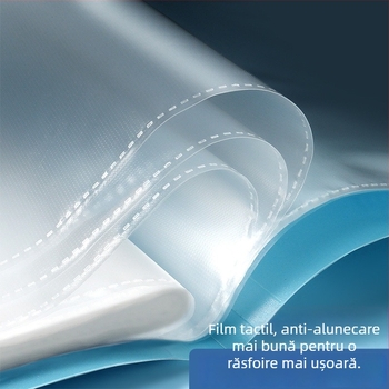 Jerry dosar A3 pentru teste, capacitate mare, inserții transparente, mapă de fișiere cu mai multe pagini
