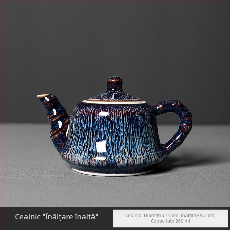Jingdezhen ceașcă ceramică Kung Fu pentru ceai, Tianmu Zhan, Jianzhan Pu'er pentru degustare de ceai