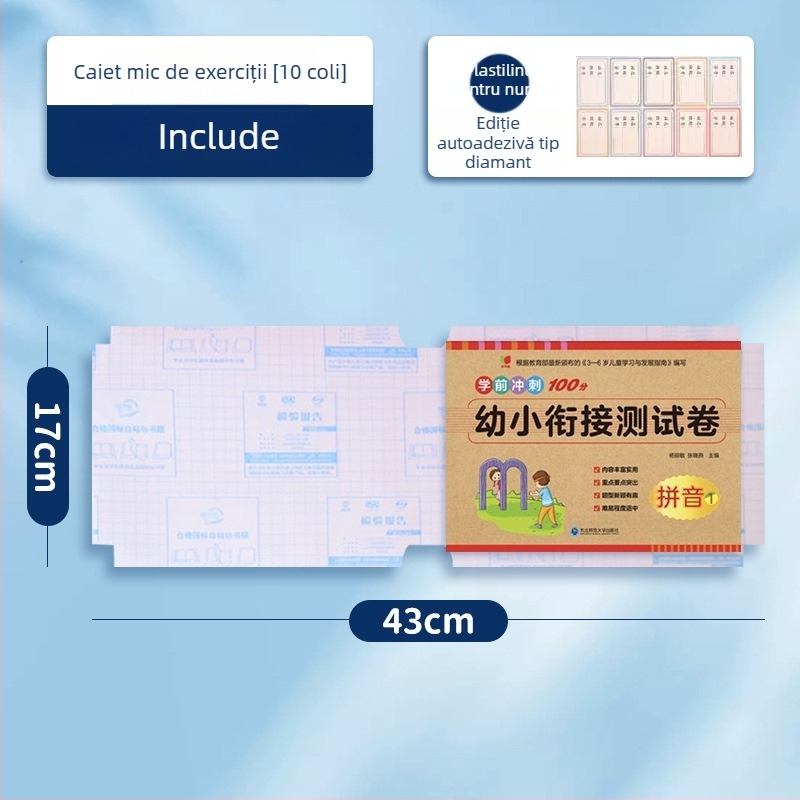 Film transparent pentru copertă de manual 16K/25K, pentru școala primară, husă protectoare A4, PP