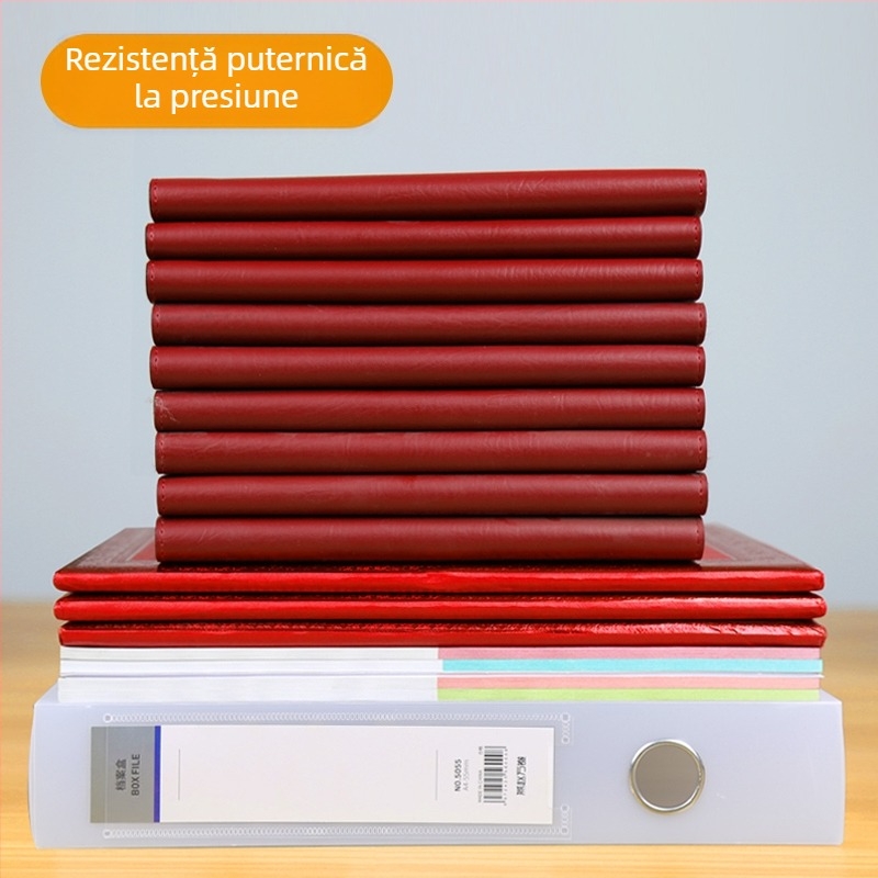 10 cutii transparente pentru fișiere, din plastic, A4, grosime 55 mm, pentru acasă și birou, depozitare verticală, dimensiune mare