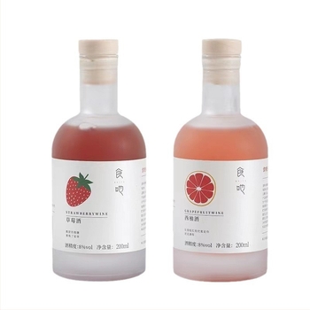 Sticlă din sticlă de 500 ml pentru băuturi alcoolice și vin – recipient gol pentru vodkă și vinuri de fructe