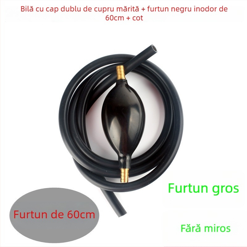 Accesorii pentru ceremonia ceaiului: bilă de drenaj cu țeavă din silicon și conector din cupru, ceainic și recipient pentru resturi de ceai