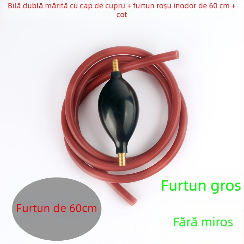 Accesorii pentru ceremonia ceaiului: bilă de drenaj cu țeavă din silicon și conector din cupru, ceainic și recipient pentru resturi de ceai