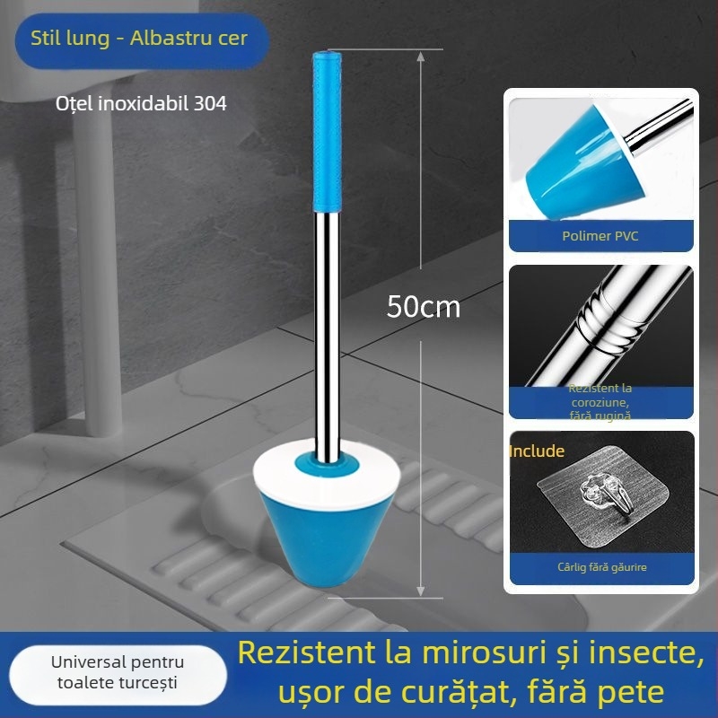 Capac de toaletă pentru WC de tip squat, din ABS, etanș, anti-miros, accesoriu universal pentru baie