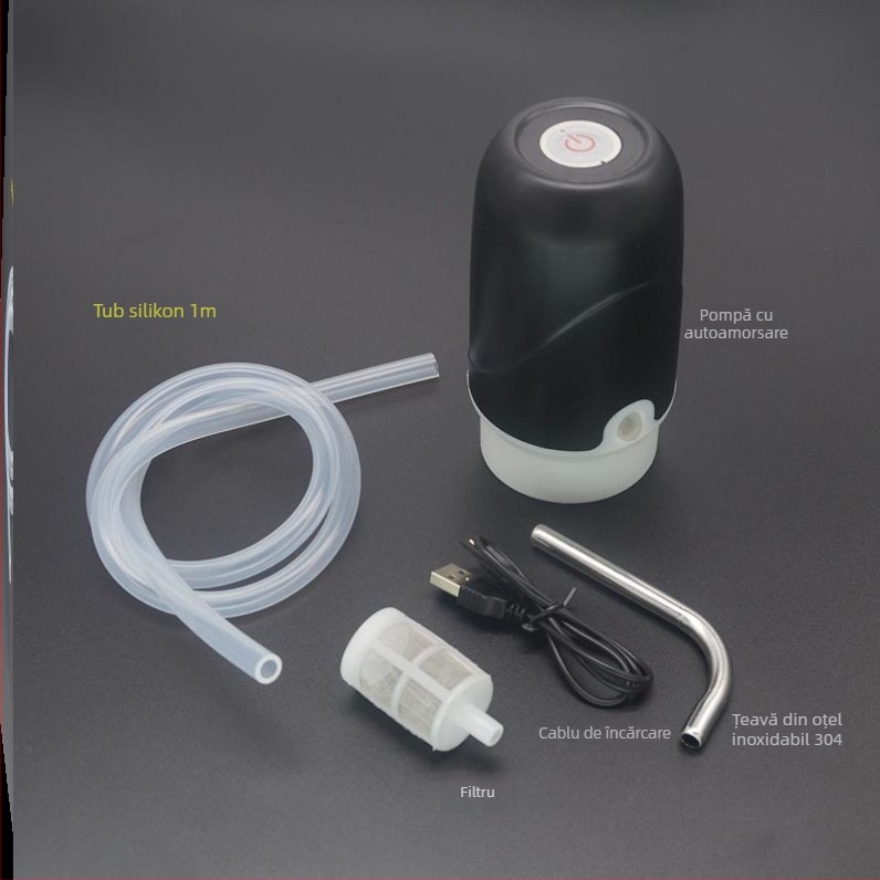 Extractor electric de vin pentru uz casnic, dozator automat de vin cu baterie litiu reîncărcabilă, dispozitiv de aspirație a vinului