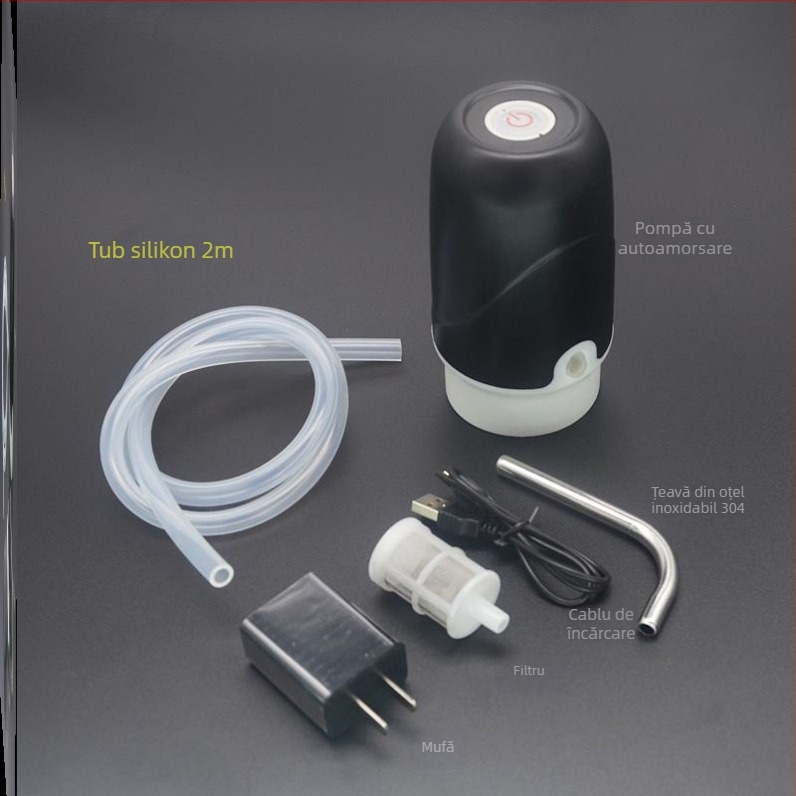 Extractor electric de vin pentru uz casnic, dozator automat de vin cu baterie litiu reîncărcabilă, dispozitiv de aspirație a vinului