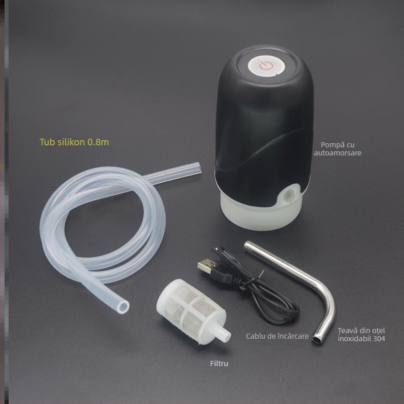 Extractor electric de vin pentru uz casnic, dozator automat de vin cu baterie litiu reîncărcabilă, dispozitiv de aspirație a vinului