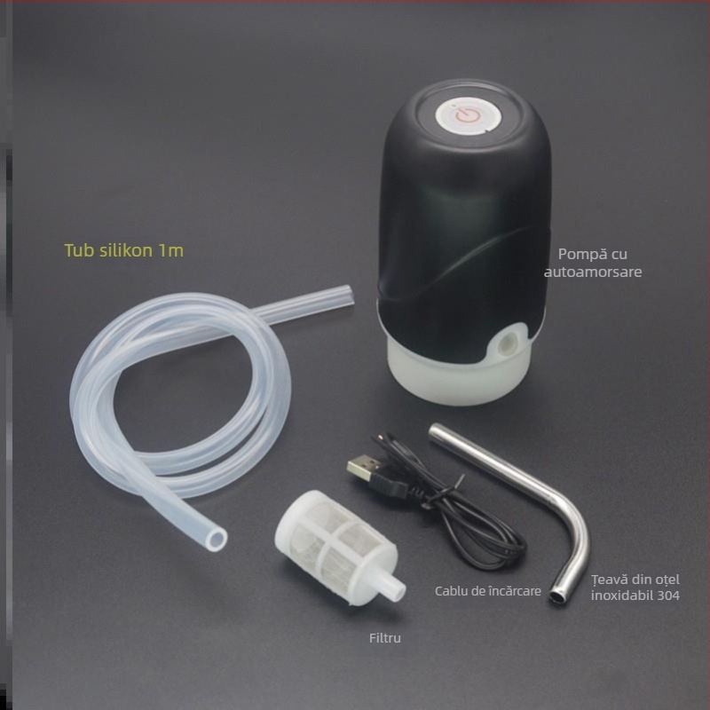 Extractor electric de vin pentru uz casnic, dozator automat de vin cu baterie litiu reîncărcabilă, dispozitiv de aspirație a vinului