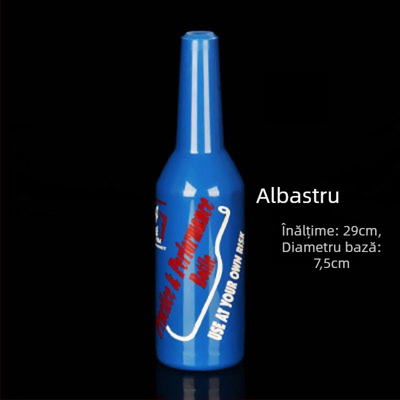 Sticlă de antrenament pentru barman – recipient din plastic pentru practică și aruncare, pentru reprezentări la bar