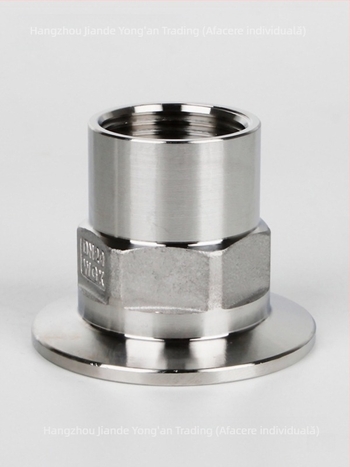 Cuplă rapidă hexagonală cu filet interior, oțel inoxidabil 304/316L, tip clemă