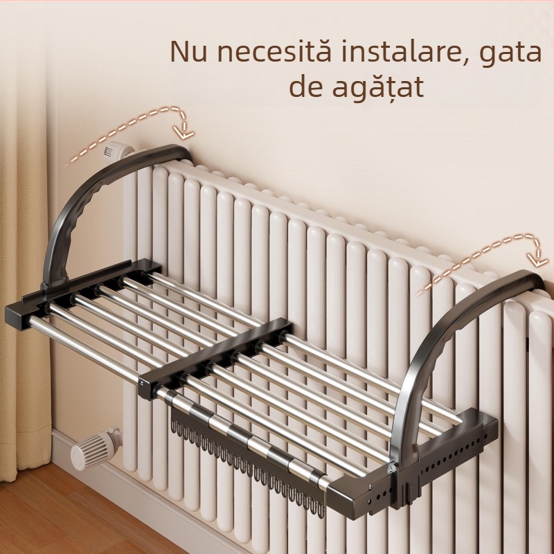Pat pentru pisici încălzit la radiator pentru iarnă, hamac suspendat, potrivit pentru toate sezoanele, cuib de odihnă lângă pat, structură de cățărare pentru balcon/ferestre