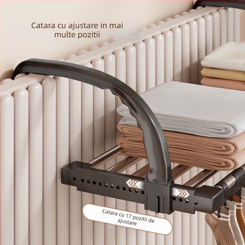 Pat pentru pisici încălzit la radiator pentru iarnă, hamac suspendat, potrivit pentru toate sezoanele, cuib de odihnă lângă pat, structură de cățărare pentru balcon/ferestre